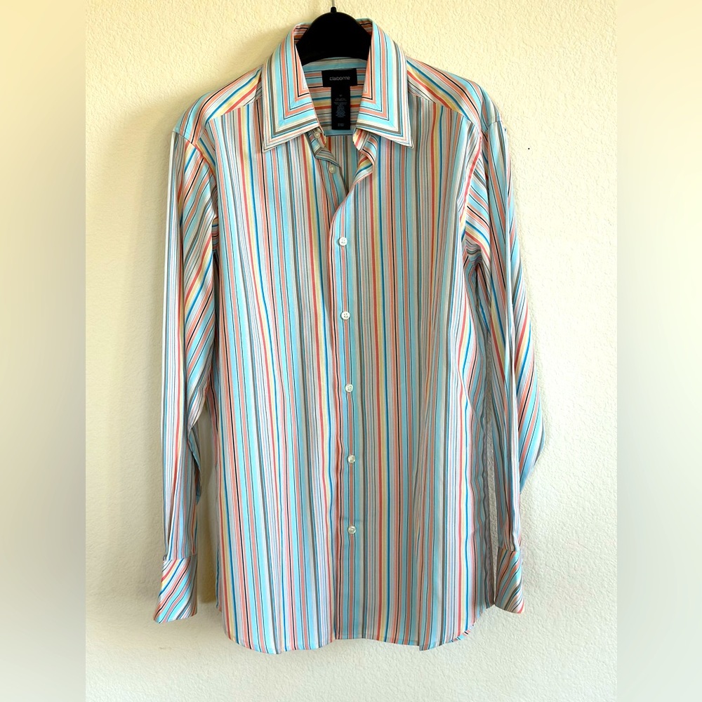 New Mondo Di Marco Men’s Casual/Dress Shirt Size 16 1/2
